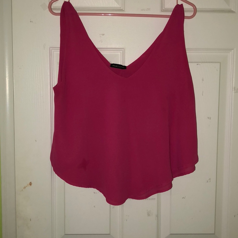 Hot Pink Jella Couture Tank